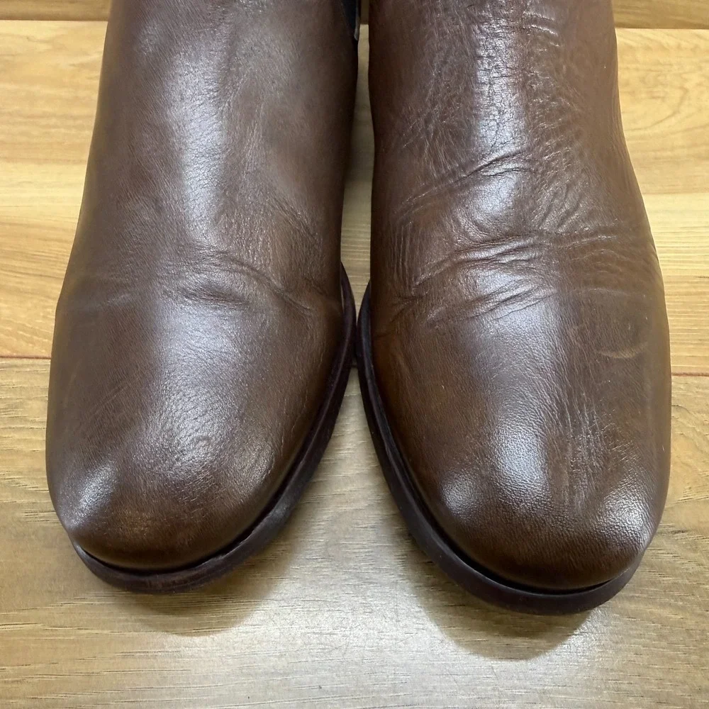 APC Rue Madame Paris Mens Chelsea Boot 8 EU 41 Brown Leather Business Casual